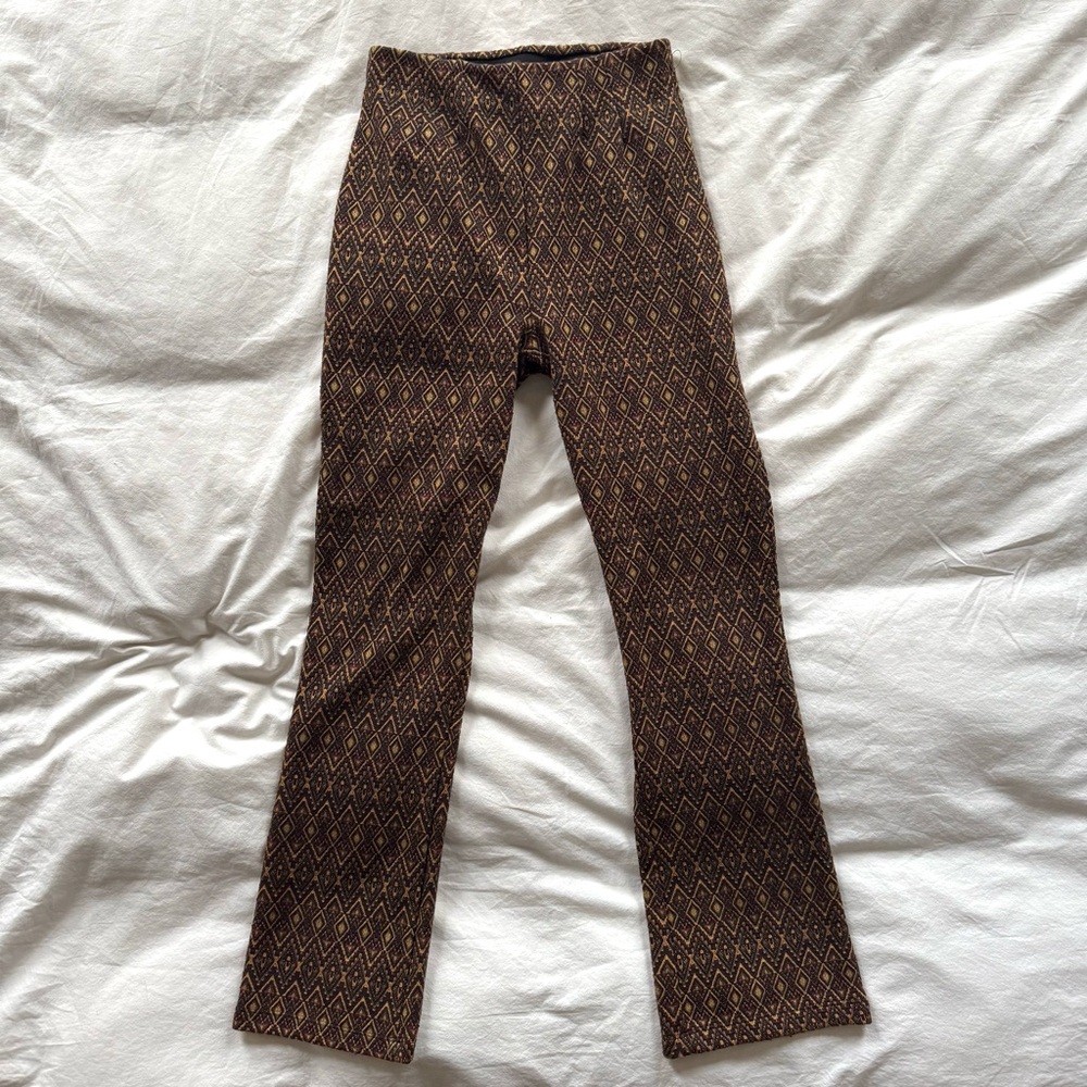 Free People Cropped Kick Flare Pants